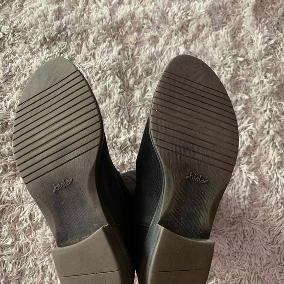 Real Leather Black Boots - Biala - Picture 4 of 4